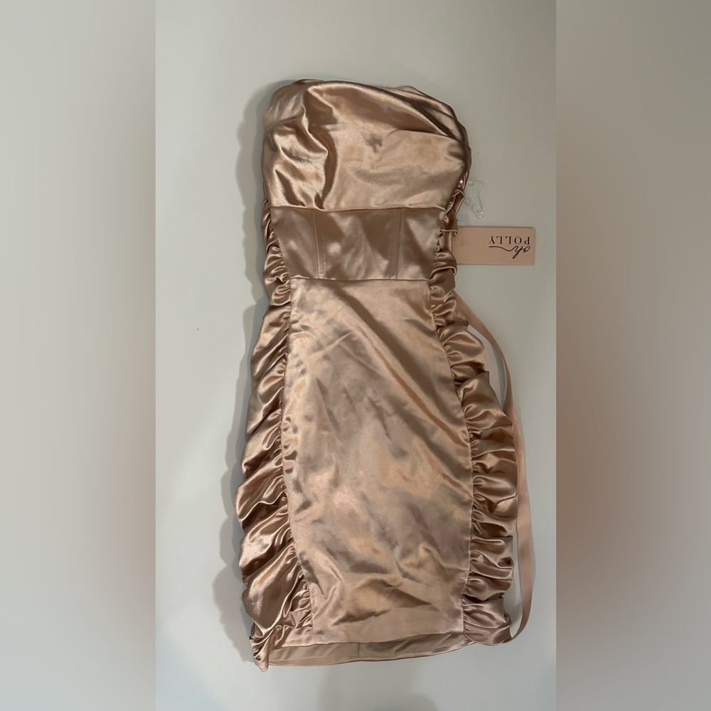 Minidress with tags ! New ! Color rose gold ! Size XS